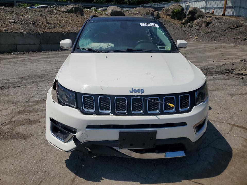 2018 Jeep Compass მანქანა იყიდება აუქციონზე, vin: 3C4NJDCB6JT373801, აუქციონის ნომერი: 55076706