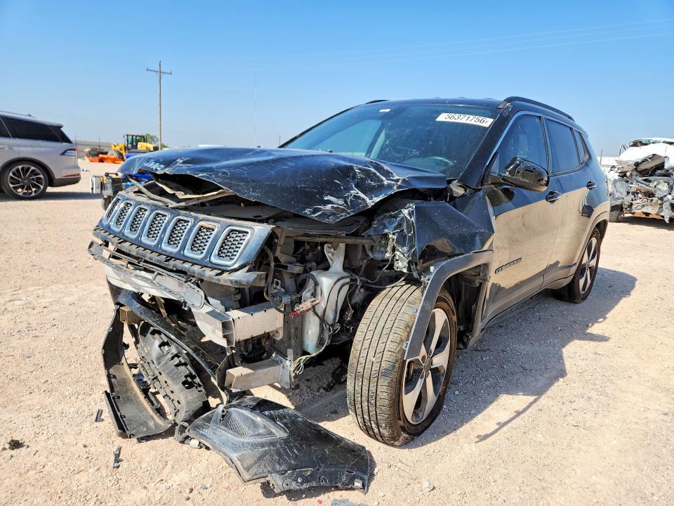 2017 Jeep Compass მანქანა იყიდება აუქციონზე, vin: 3C4NJCBB6HT669293, აუქციონის ნომერი: 56371756