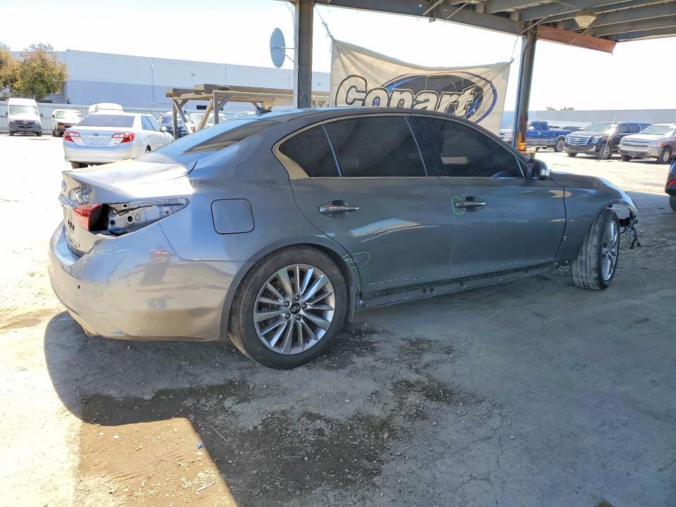 2021 Infiniti Q50 მანქანა იყიდება აუქციონზე, vin: JN1EV7BP3MM702437, აუქციონის ნომერი: 59007426