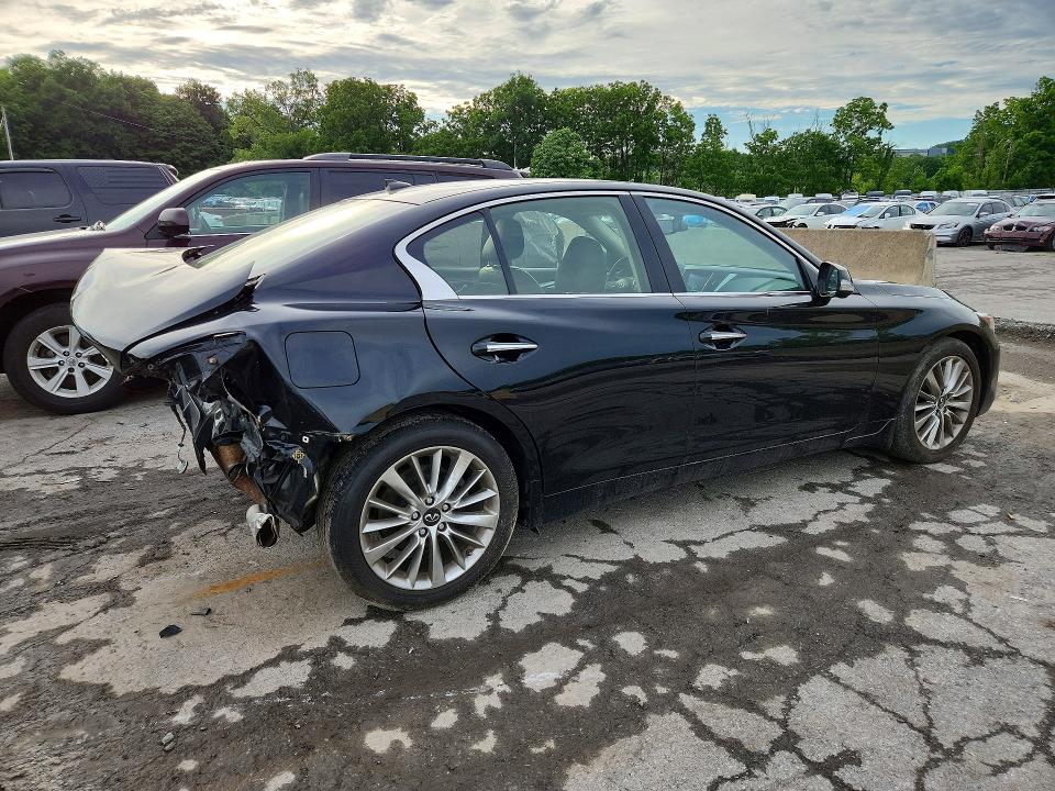 2021 Infiniti Q50 მანქანა იყიდება აუქციონზე, vin: JN1EV7BR1MM752710, აუქციონის ნომერი: 58298686