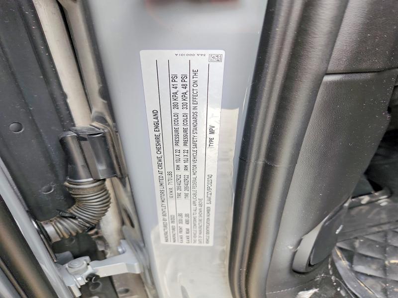 Aukcja sprzedaży 2023 Bentley Bentayga, vin: SJAAT2ZV5PC023743, numer aukcji: 57411056