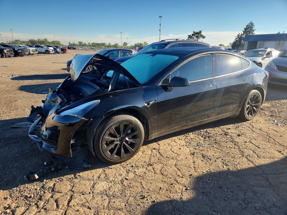 2022 Tesla Model 3 მანქანა იყიდება აუქციონზე, vin: 5YJ3E1EB8NF203063, აუქციონის ნომერი: 58440166