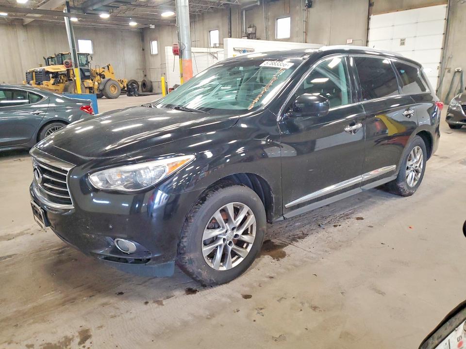 57883356 :رقم المزاد ، 5N1AL0MM0DC344355 vin ، 2013 Infiniti Jx35 مزاد بيع