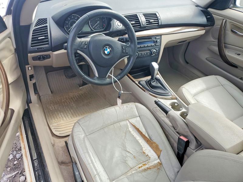 2011 Bmw 128 მანქანა იყიდება აუქციონზე, vin: WBAUP7C57BVP21514, აუქციონის ნომერი: 57129226