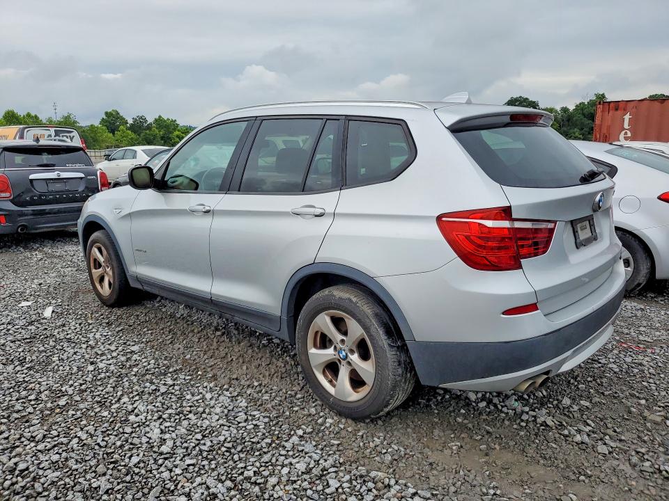 2011 Bmw X3 მანქანა იყიდება აუქციონზე, vin: 5UXWX5C55BL702518, აუქციონის ნომერი: 57765536