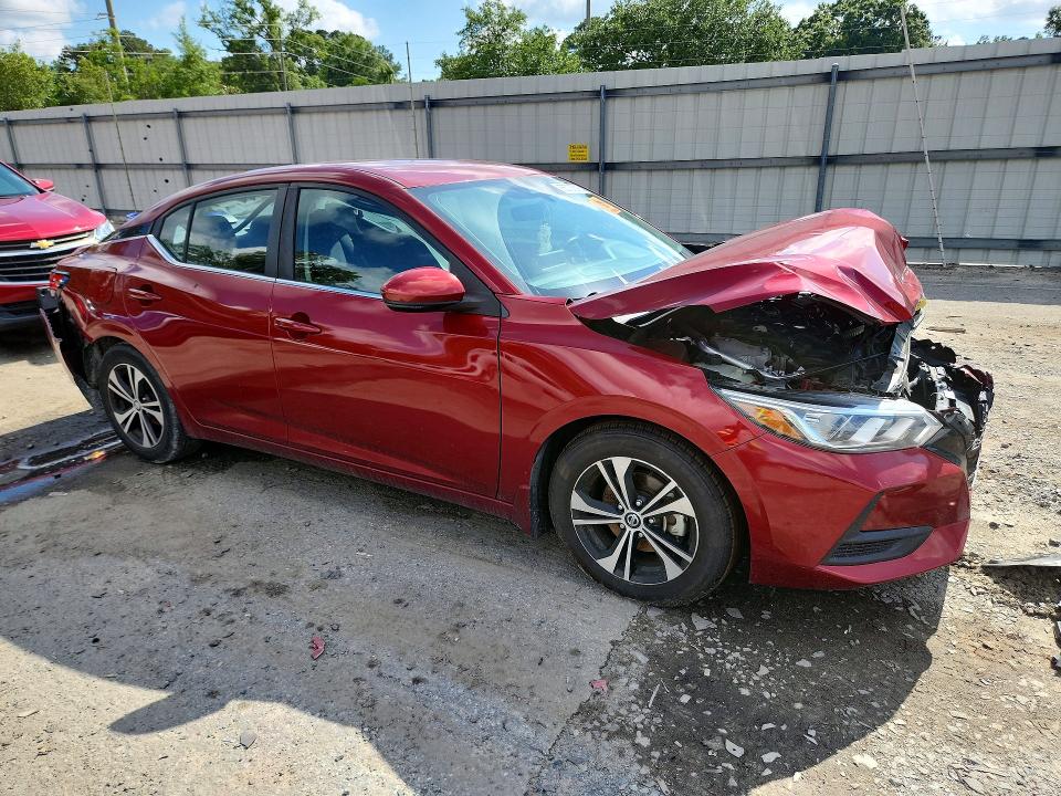 2020 Nissan Sentra მანქანა იყიდება აუქციონზე, vin: 3N1AB8CVXLY284075, აუქციონის ნომერი: 55707316