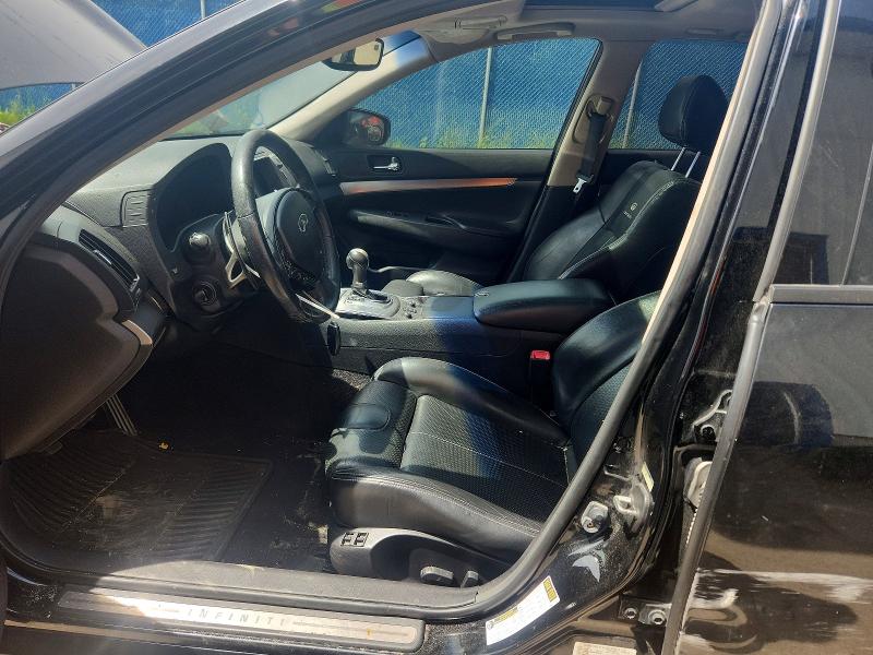 2011 Infiniti G25 Sedan მანქანა იყიდება აუქციონზე, vin: JN1DV6ARXBM652934, აუქციონის ნომერი: 57815836
