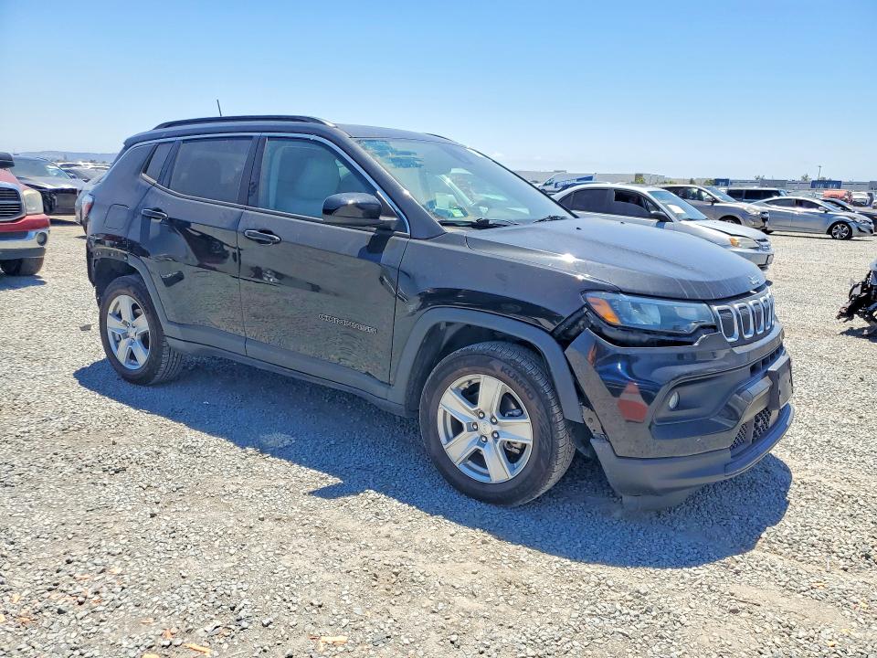 2022 Jeep Compass მანქანა იყიდება აუქციონზე, vin: 3C4NJDBB2NT141624, აუქციონის ნომერი: 58466746