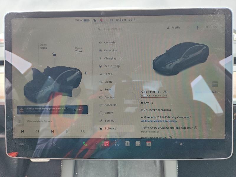 Продажа на аукционе авто 2023 Tesla Model 3, vin: 5YJ3E1EC2PF628144, номер лота: 57706876