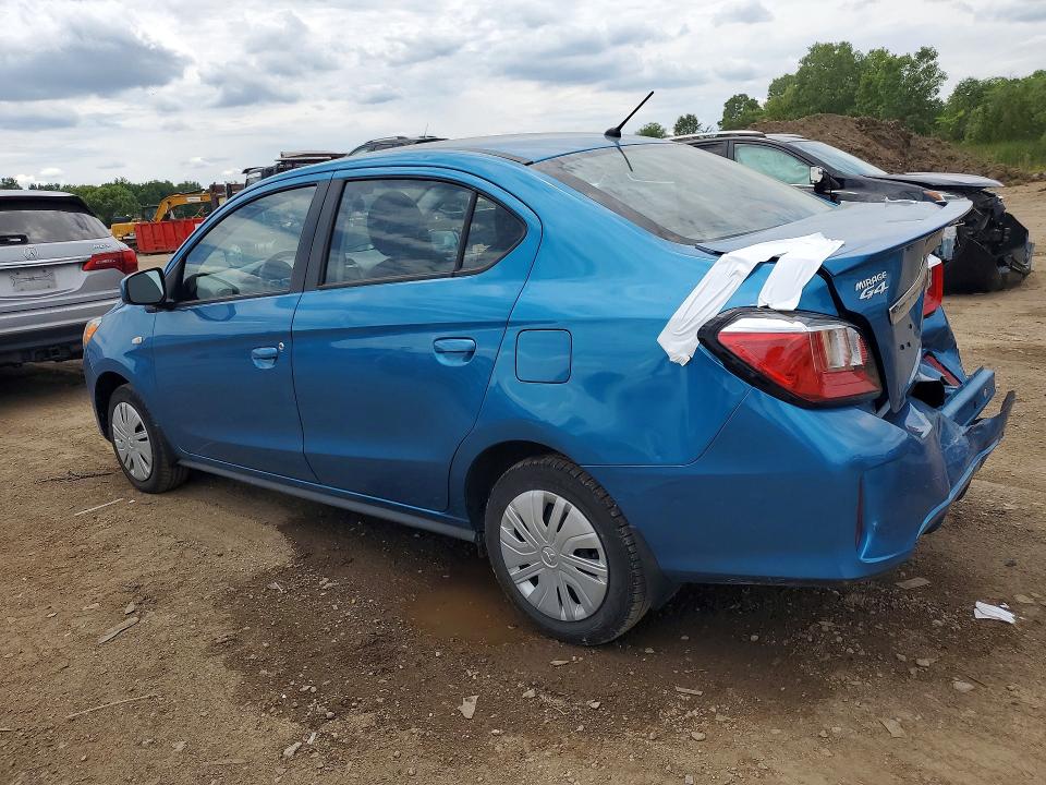 57729116 :رقم المزاد ، ML32FUFJ3RHF13729 vin ، 2024 Mitsubishi Mirage مزاد بيع