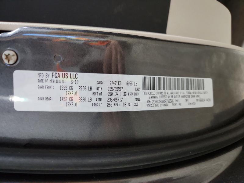 Aukcja sprzedaży 2019 Chrysler Pacifica, vin: 2C4RC1FG0KR733506, numer aukcji: 57951606