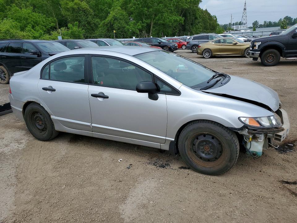 2009 Honda Civic მანქანა იყიდება აუქციონზე, vin: 2HGFA16469H102579, აუქციონის ნომერი: 56225326