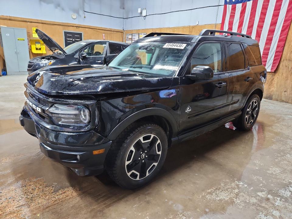 2022 Ford Bronco Sport მანქანა იყიდება აუქციონზე, vin: 3FMCR9C66NRD11300, აუქციონის ნომერი: 55464436