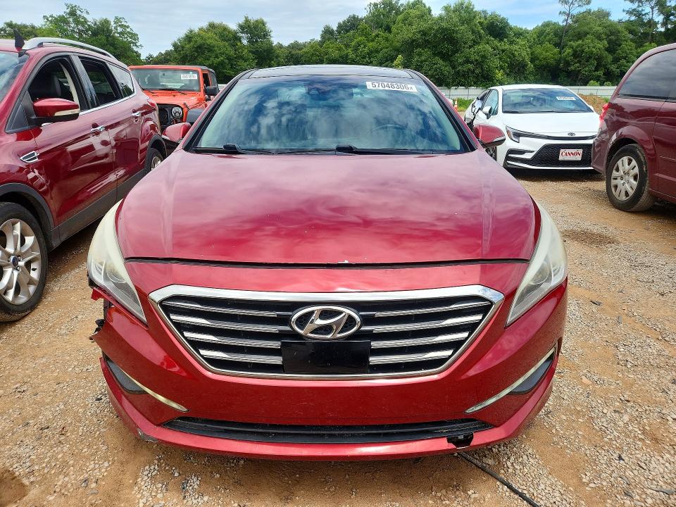 2015 Hyundai Sonata მანქანა იყიდება აუქციონზე, vin: 5NPE34AF0FH251328, აუქციონის ნომერი: 57048306