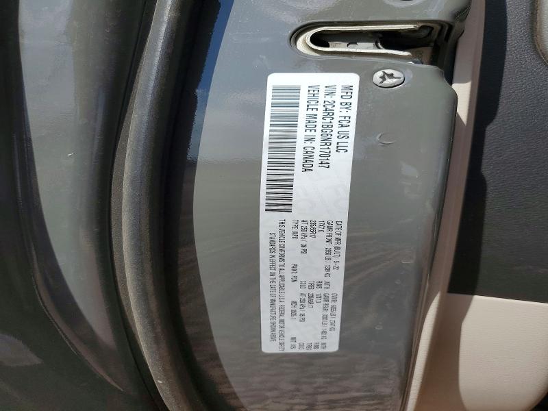 57550006 :رقم المزاد ، 2C4RC1BG6NR170147 vin ، 2022 Chrysler Pacifica مزاد بيع