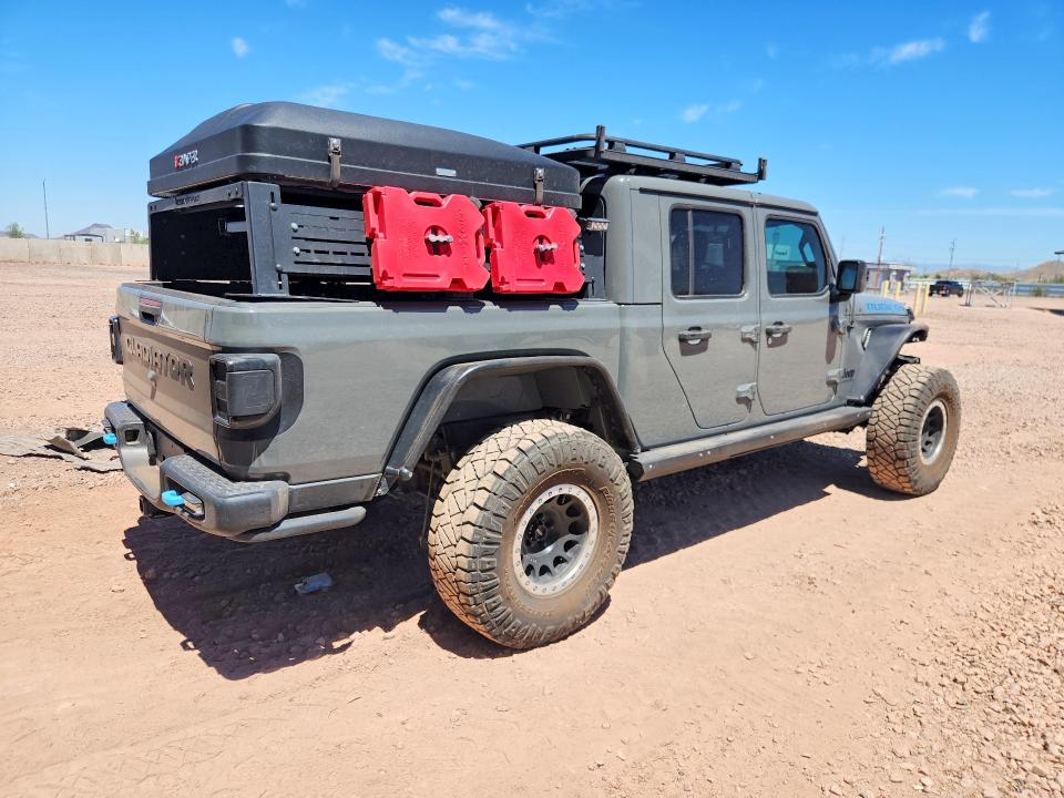 57018006 :رقم المزاد ، 1C6JJTBG4ML554926 vin ، 2021 Jeep Gladiator مزاد بيع