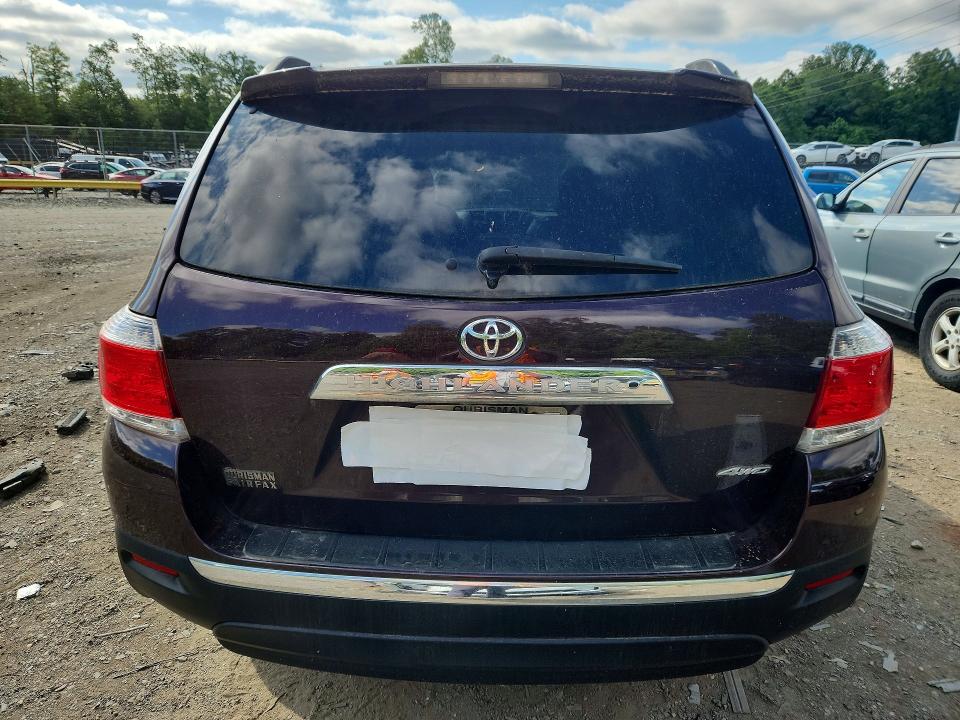 Продаж на аукціоні авто 2012 Toyota Highlander, vin: 5TDBK3EHXCS138925, номер лоту: 56468886