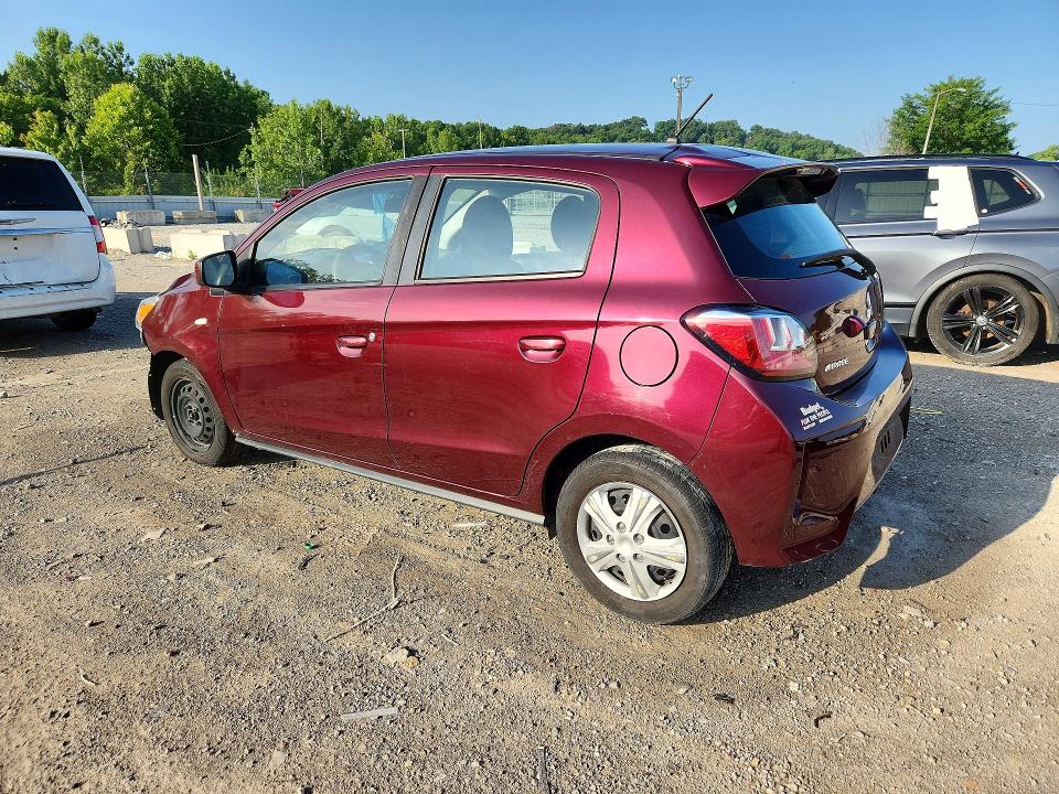 2022 Mitsubishi Mirage მანქანა იყიდება აუქციონზე, vin: ML32AUHJ4NH003330, აუქციონის ნომერი: 58752876
