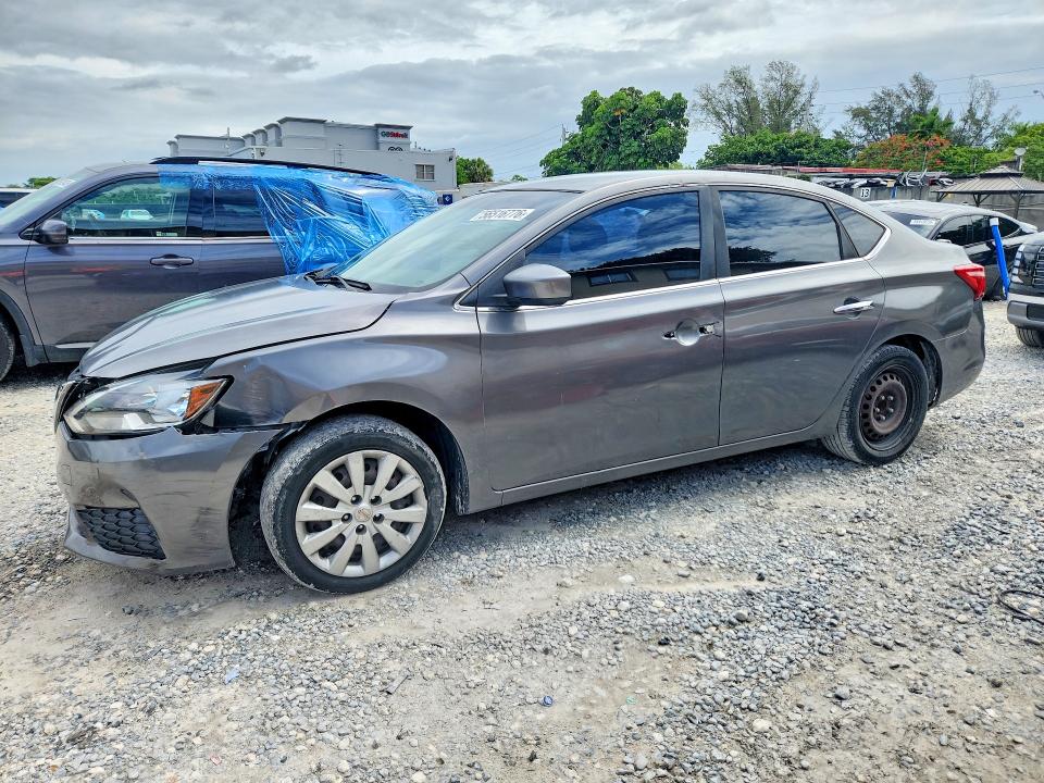 2017 Nissan Sentra მანქანა იყიდება აუქციონზე, vin: 3N1AB7AP3HY312515, აუქციონის ნომერი: 56516776