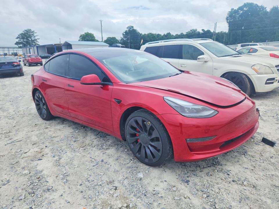 Продажа на аукционе авто 2021 Tesla Model 3, vin: 5YJ3E1EC3MF086953, номер лота: 56748666