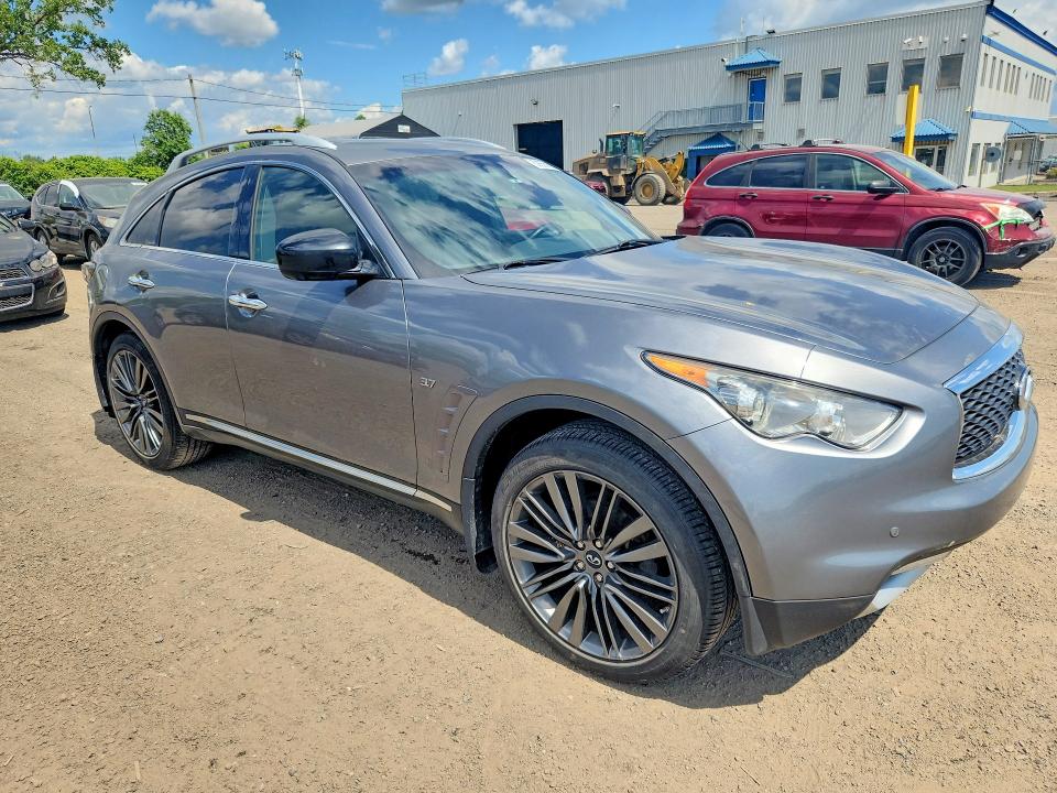 58555026 :رقم المزاد ، JN8CS1MW9HM410803 vin ، 2017 Infiniti Qx70 مزاد بيع