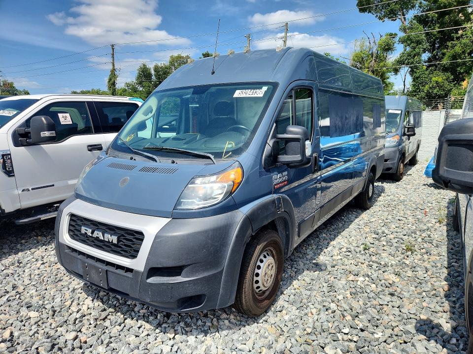 Auction sale of the 2020 Ram Promaster 3500, vin: 3C6URVJG8LE144740, lot number: 53284136