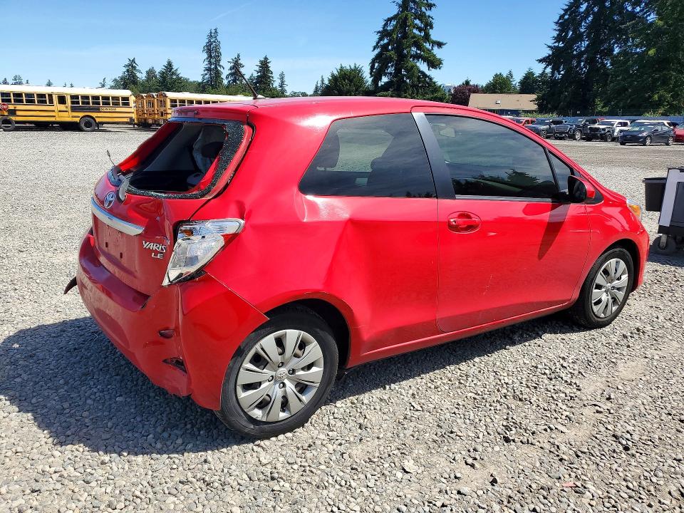 2014 Toyota Yaris მანქანა იყიდება აუქციონზე, vin: JTDJTUD3XED584625, აუქციონის ნომერი: 57210476