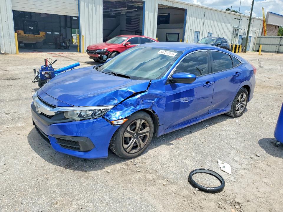 Auction sale of the 2016 Honda Civic, vin: 19XFC2F56GE007827, lot number: 58739316