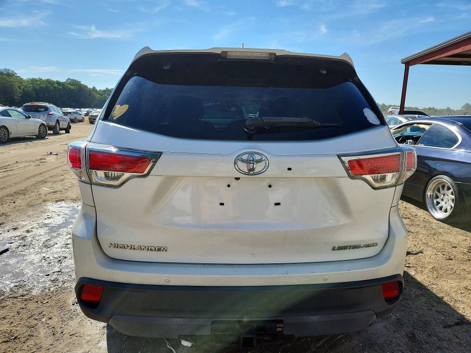 Продаж на аукціоні авто 2015 Toyota Highlander, vin: 5TDDKRFH3FS199547, номер лоту: 55851566