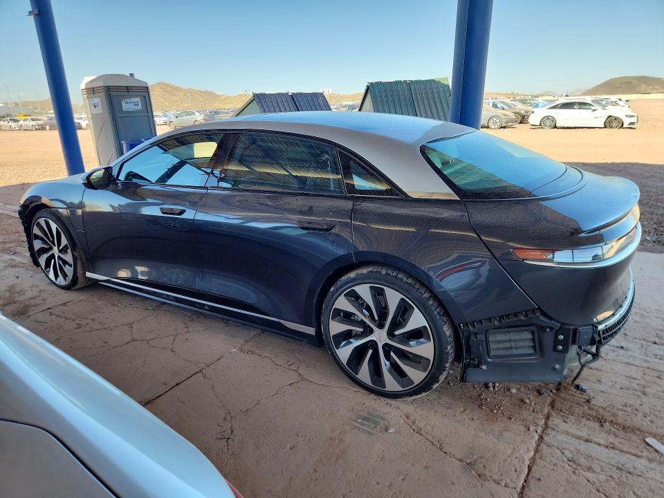 2022 Lucid Motors Air მანქანა იყიდება აუქციონზე, vin: 50EA1GBA7NA005998, აუქციონის ნომერი: 55579276