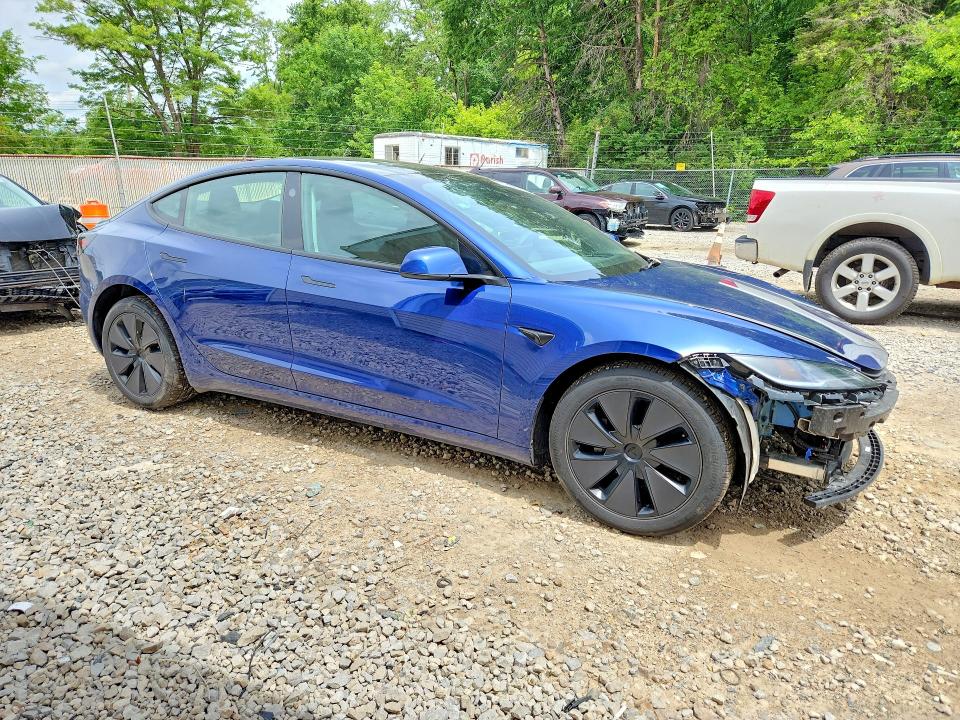 Продажа на аукционе авто 2025 Tesla Model 3 Awd W/long R, vin: 5YJ3E1EB5SF951572, номер лота: 57367376