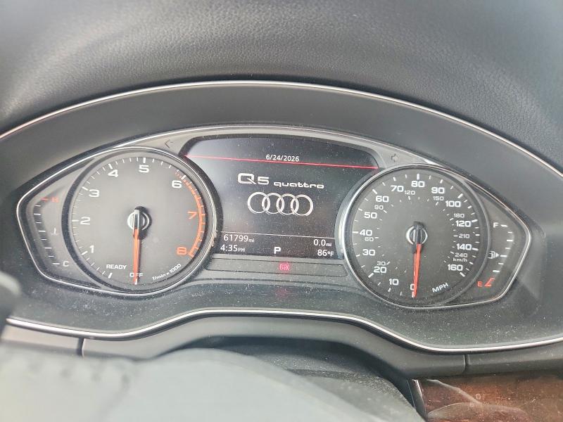2020 Audi Q5 მანქანა იყიდება აუქციონზე, vin: WA1ANAFY4L2019890, აუქციონის ნომერი: 58604526