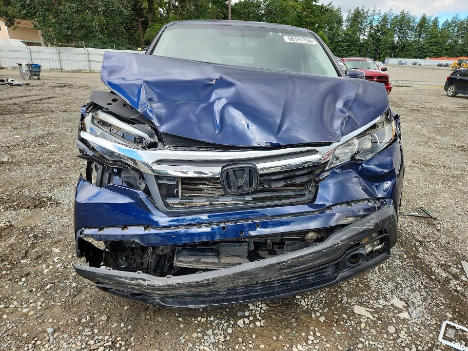 2017 Honda Ridgeline მანქანა იყიდება აუქციონზე, vin: 5FPYK3F6XHB001512, აუქციონის ნომერი: 56191156