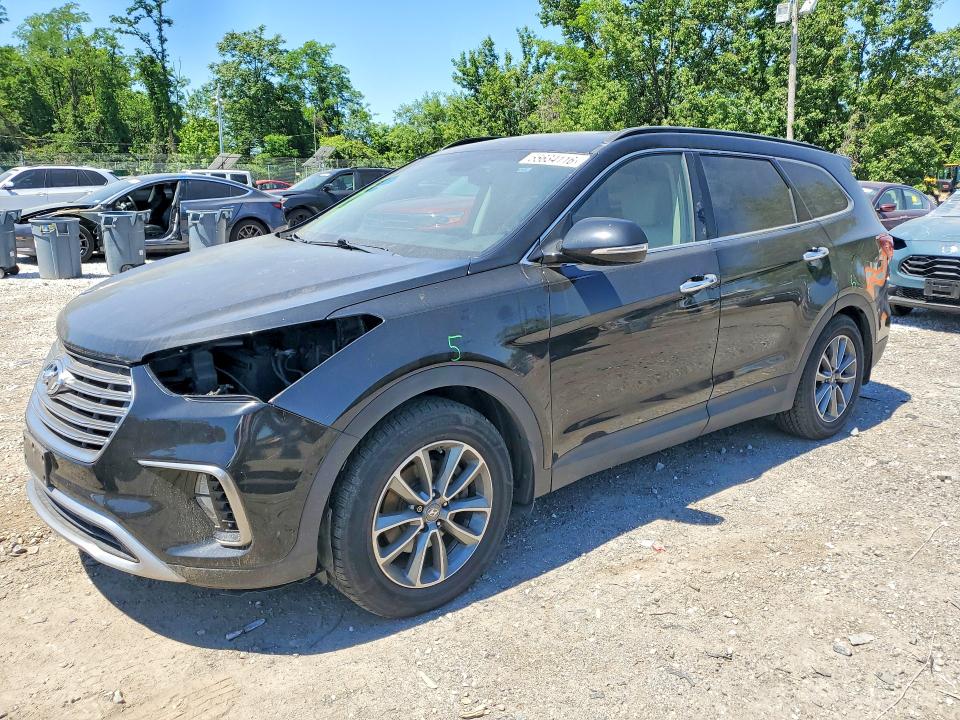 55634116 :رقم المزاد ، KM8SN4HF3HU238970 vin ، 2017 Hyundai Santa Fe مزاد بيع