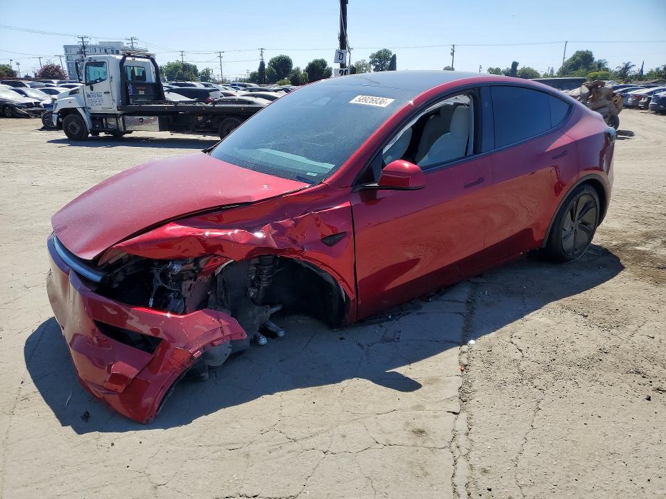 2026 Tesla Model Y მანქანა იყიდება აუქციონზე, vin: 7SAYGDED5TF377045, აუქციონის ნომერი: 58926936