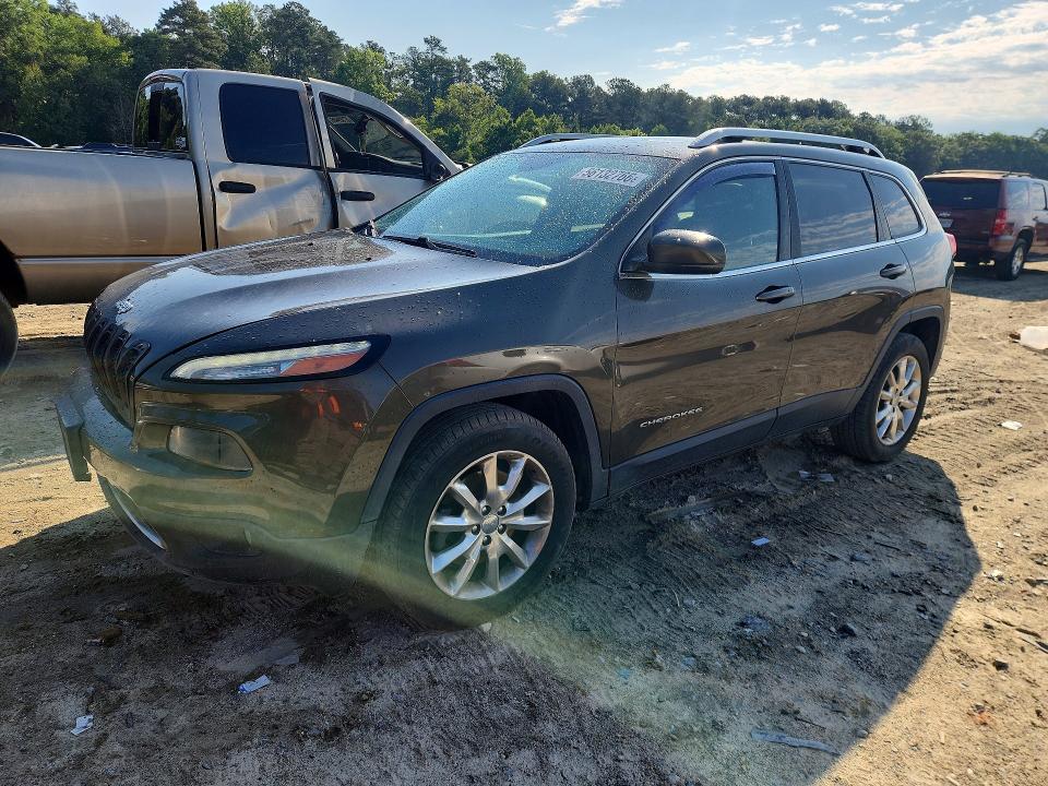 56132766 :رقم المزاد ، 1C4PJMDS2EW242484 vin ، 2014 Jeep Cherokee مزاد بيع
