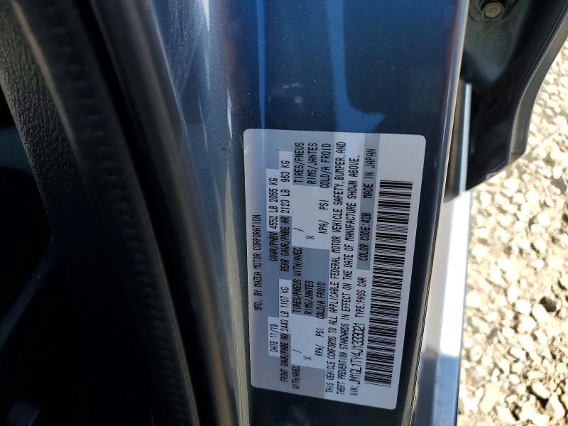 57378686 :رقم المزاد ، JM1GL1TY4J1333021 vin ، 2018 Mazda 6 مزاد بيع