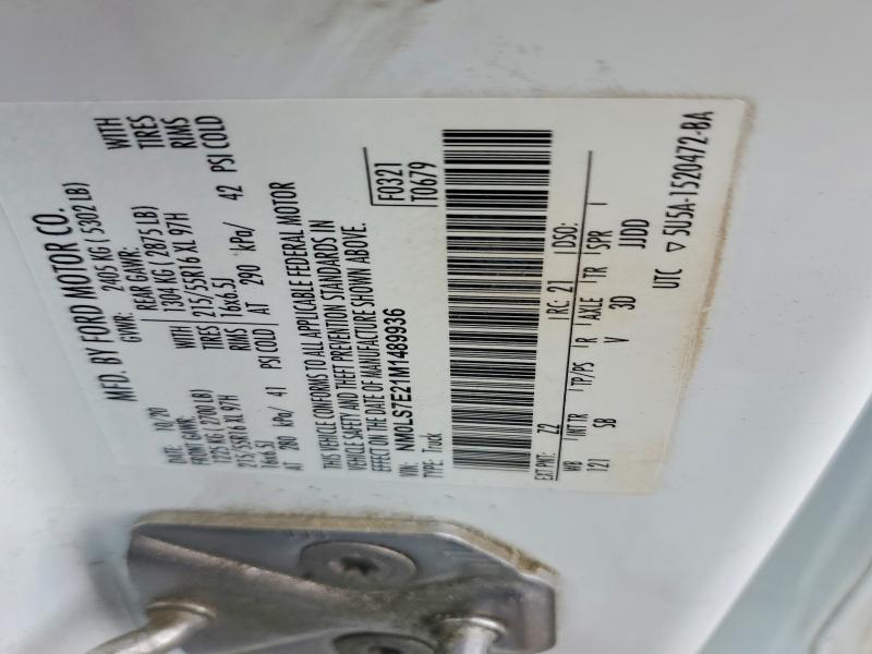 Aukcja sprzedaży 2021 Ford Transit Connect, vin: NM0LS7E21M1489936, numer aukcji: 55615616