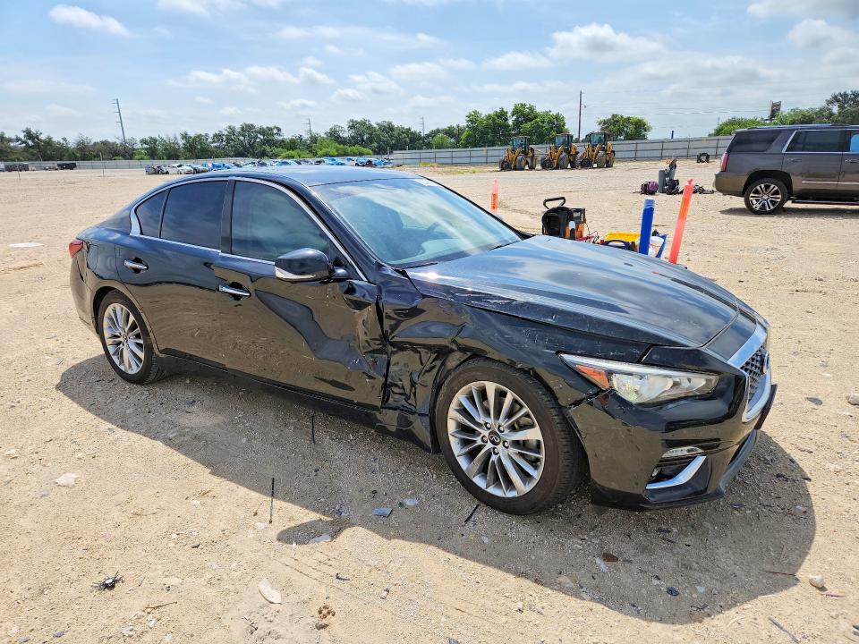 55755766 :رقم المزاد ، JN1EV7BP0MM700273 vin ، 2021 Infiniti Q50 مزاد بيع