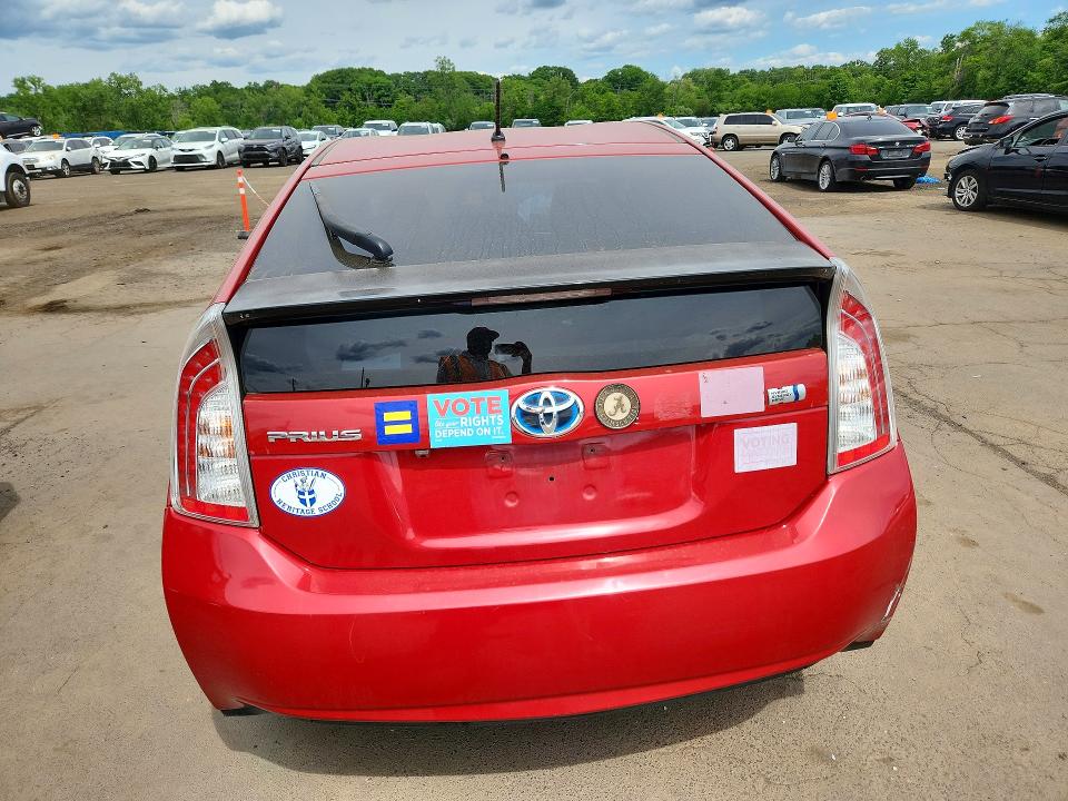 Продажа на аукционе авто 2012 Toyota Prius, vin: JTDKN3DU9C1545492, номер лота: 55155476