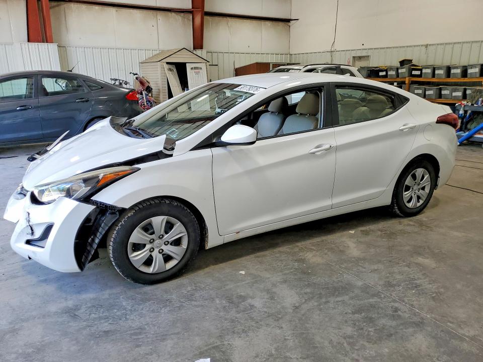2016 Hyundai Elantra მანქანა იყიდება აუქციონზე, vin: 5NPDH4AEXGH722262, აუქციონის ნომერი: 58179376