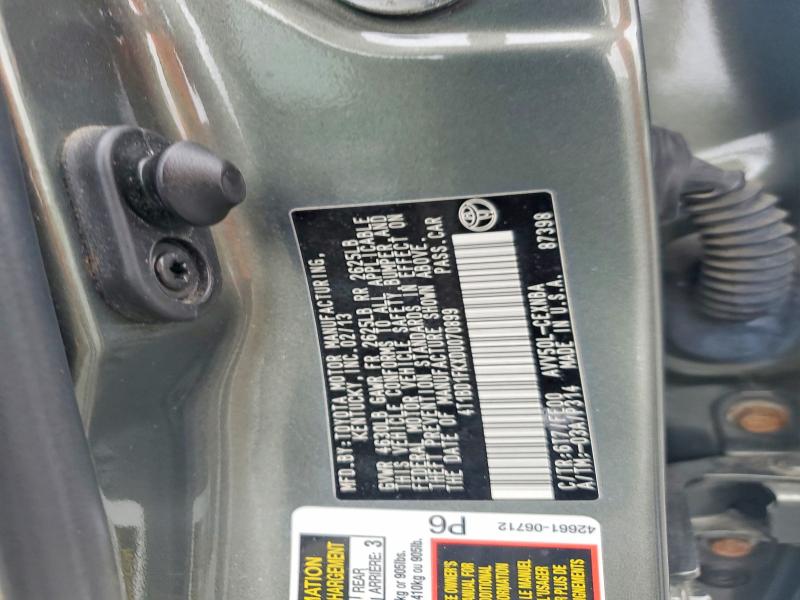 Продажа на аукционе авто 2013 Toyota Camry Hybrid, vin: 4T1BD1FKXDU070899, номер лота: 57821286