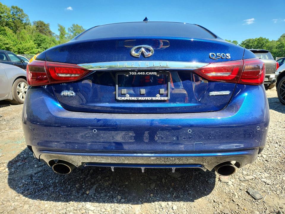56078756 :رقم المزاد ، JN1EV7AR9KM592137 vin ، 2019 Infiniti Q50 مزاد بيع