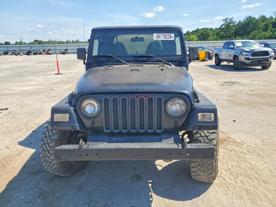 58778226 :رقم المزاد ، 1J4FA49S0YP707891 vin ، 2000 Jeep Wrangler / Tj مزاد بيع