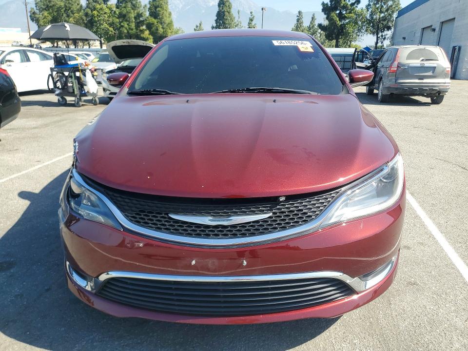 56185256 :رقم المزاد ، 1C3CCCAB5FN542684 vin ، 2015 Chrysler 200 مزاد بيع