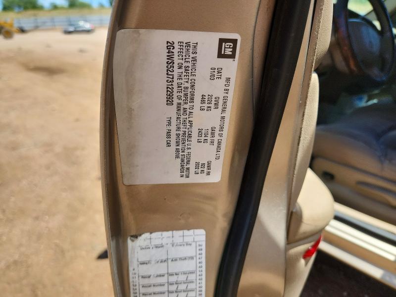 58215686 :رقم المزاد ، 2G4WS52J731229920 vin ، 2003 Buick Century مزاد بيع