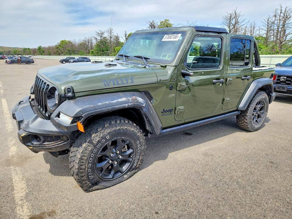 Aukcja sprzedaży 2021 Jeep Wrangler Unlimited, vin: 1C4HJXDN4MW758960, numer aukcji: 57668166