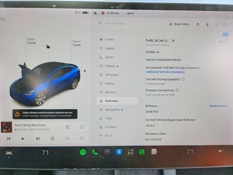 Aukcja sprzedaży 2021 Tesla Model Y, vin: 5YJYGDED0MF109356, numer aukcji: 56382146