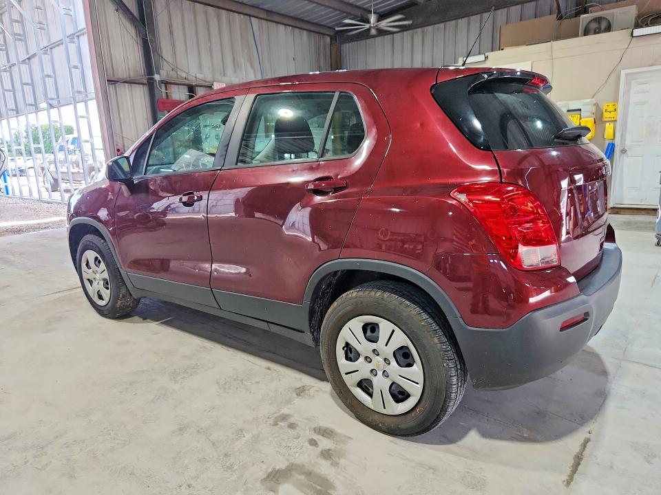 Aukcja sprzedaży 2016 Chevrolet Trax, vin: 3GNCJKSB5GL153241, numer aukcji: 55520276