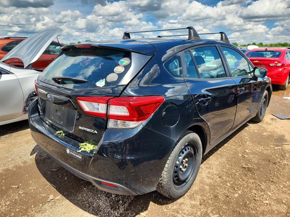 2019 Subaru Impreza მანქანა იყიდება აუქციონზე, vin: 4S3GTAA61K3752497, აუქციონის ნომერი: 58554206